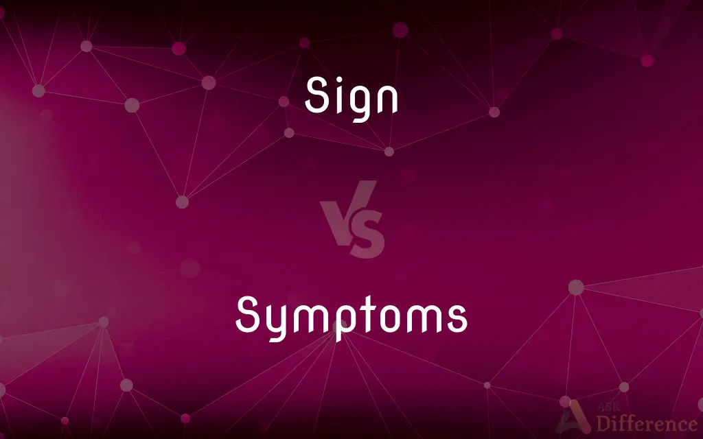 Sign vs. Symptoms — What's the Difference?