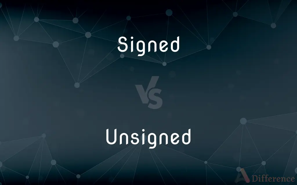 Signed vs. Unsigned — What's the Difference?