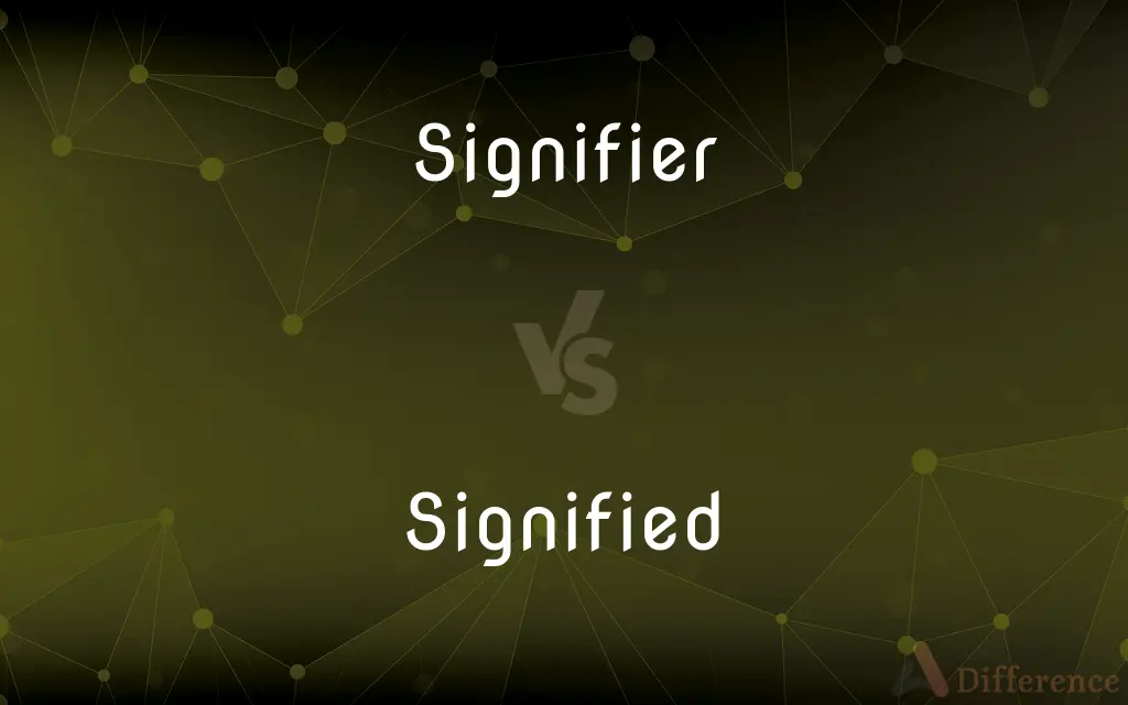Signifier vs. Signified — What's the Difference?