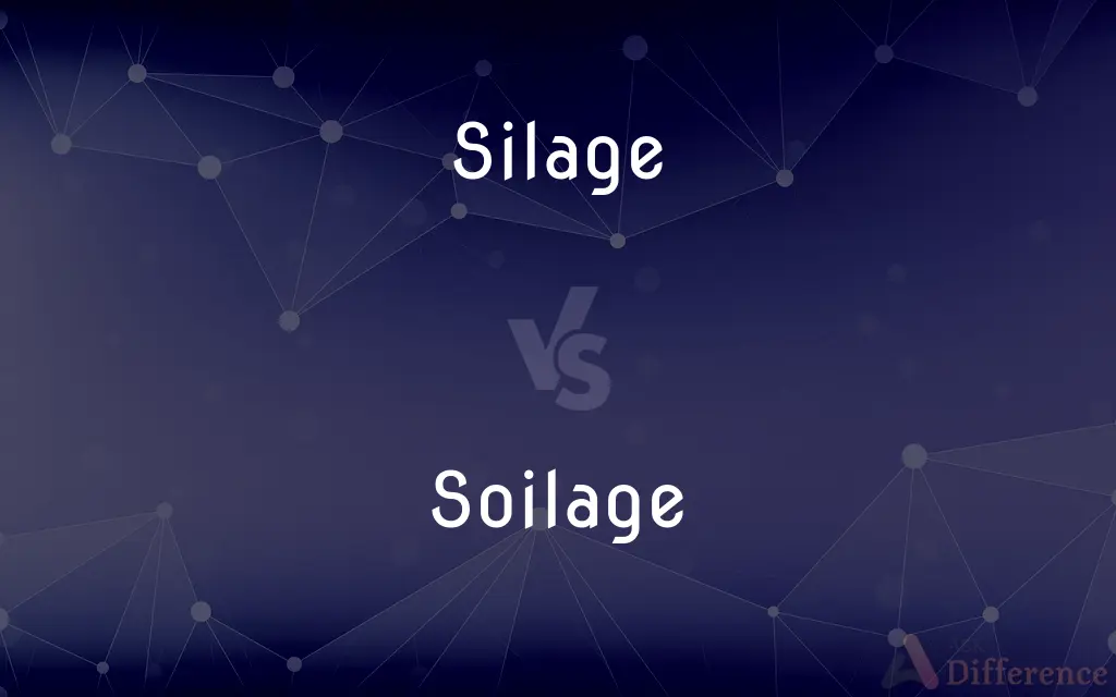 Silage vs. Soilage — Which is Correct Spelling?