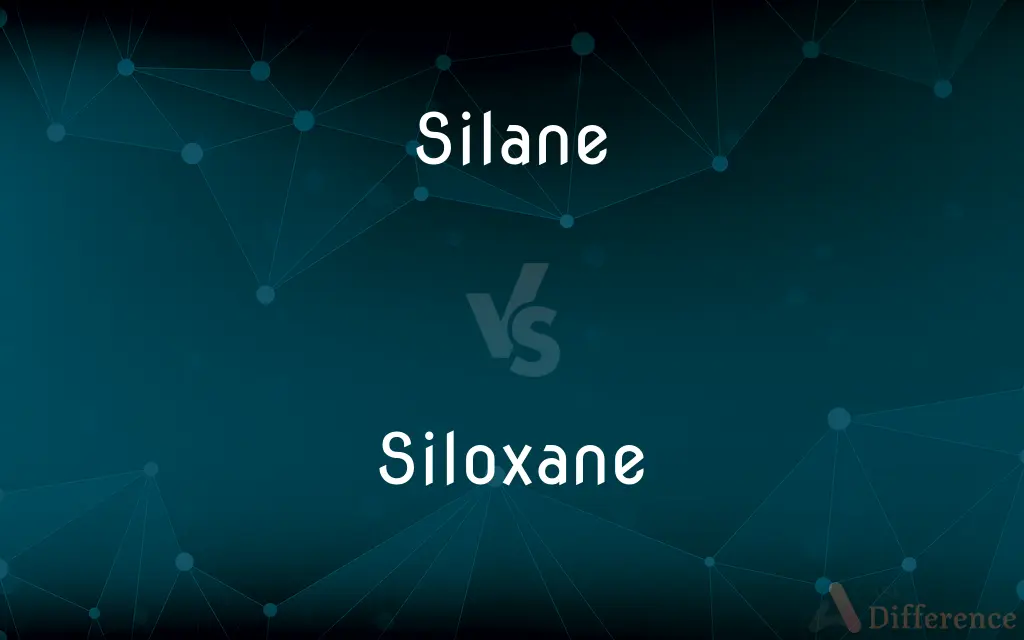 Silane vs. Siloxane — What's the Difference?