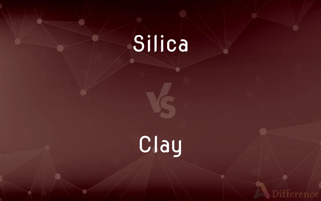 Silica vs. Clay — What's the Difference?