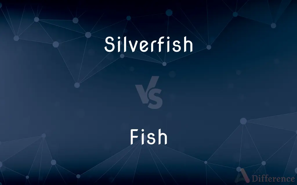 Silverfish vs. Fish — What's the Difference?