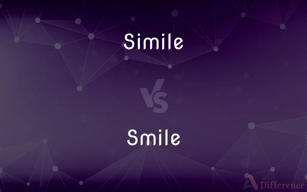 Simile vs. Smile — What's the Difference?
