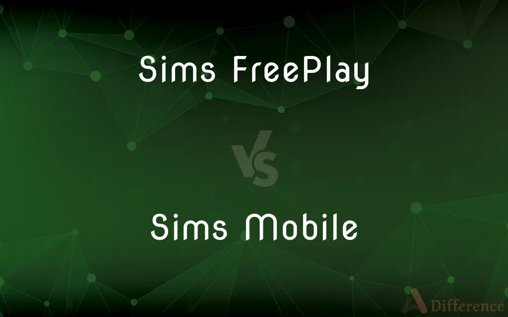 Sims FreePlay vs. Sims Mobile — What's the Difference?