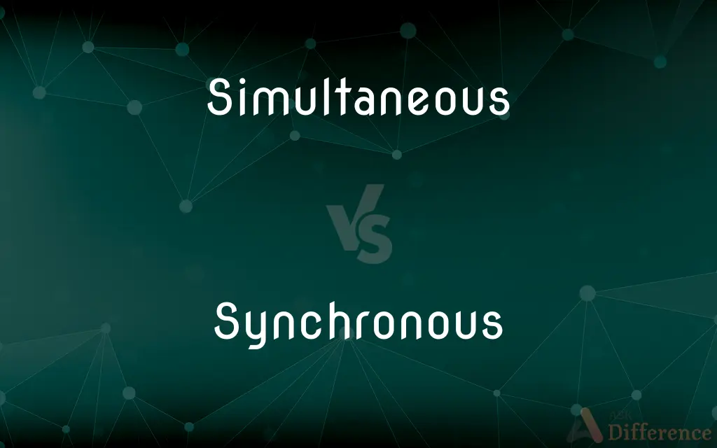 Simultaneous vs. Synchronous — What's the Difference?
