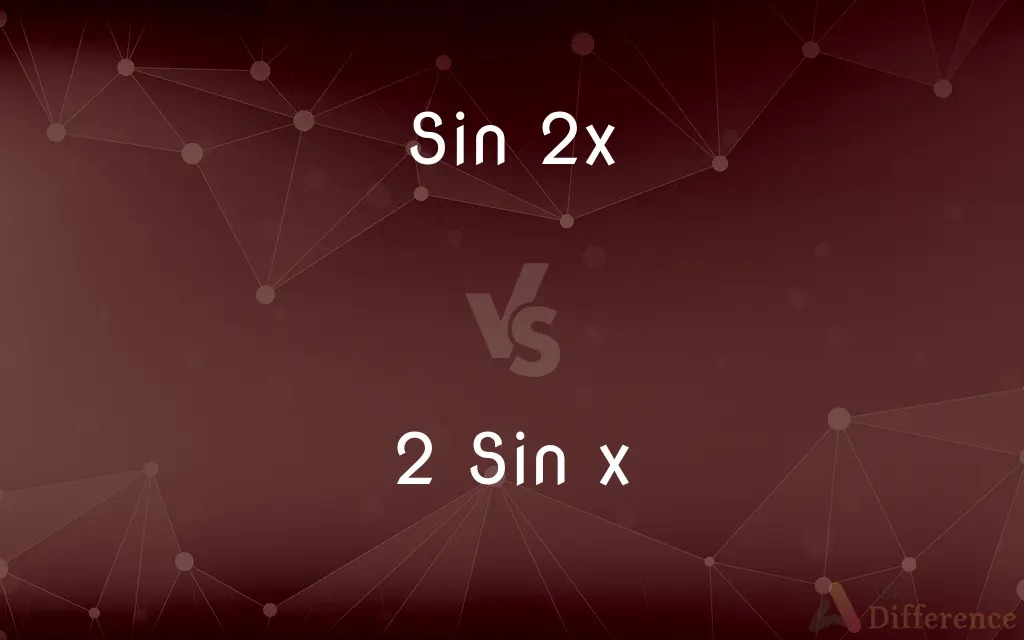 Sin 2x vs. 2 Sin x — What's the Difference?