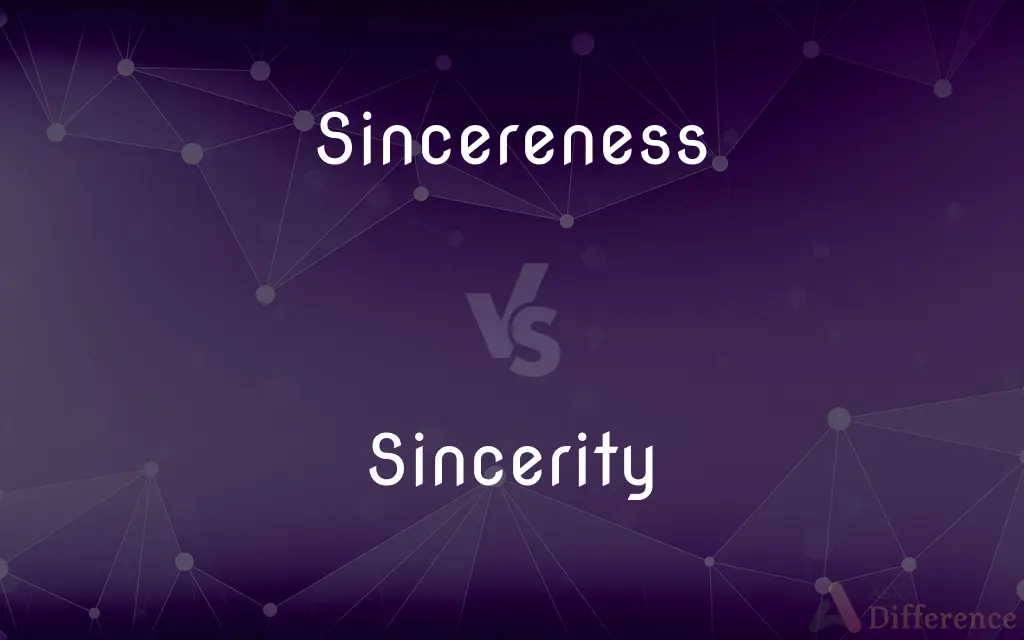 Sincereness vs. Sincerity — Which is Correct Spelling?