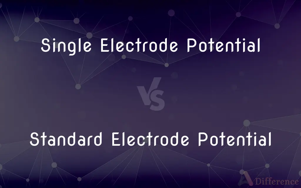 Single Electrode Potential vs. Standard Electrode Potential — What's the Difference?