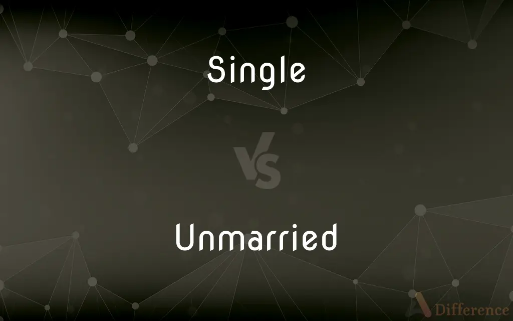 Single vs. Unmarried — What's the Difference?