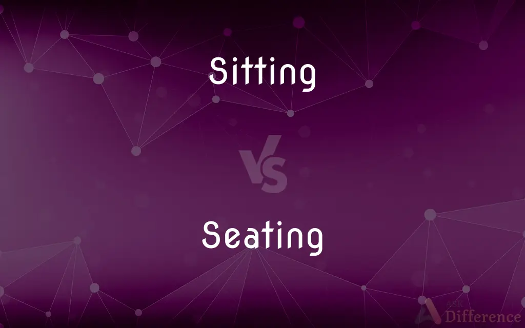 Sitting vs. Seating — What's the Difference?