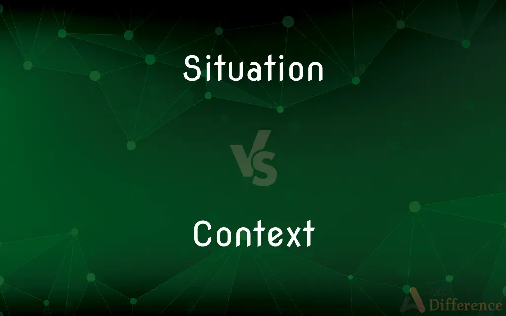 Situation vs. Context — What's the Difference?