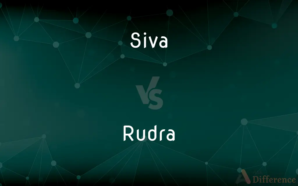 Siva vs. Rudra — What's the Difference?