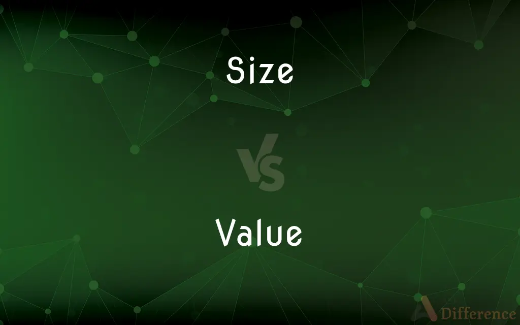 Size vs. Value — What's the Difference?