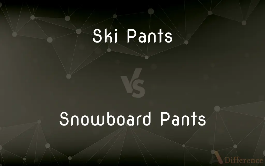 Ski Pants vs. Snowboard Pants — What's the Difference?