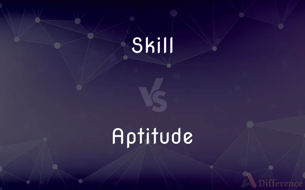Skill vs. Aptitude — What's the Difference?