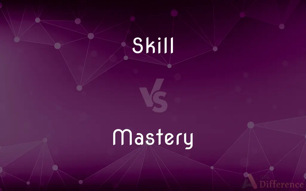 Skill vs. Mastery — What's the Difference?