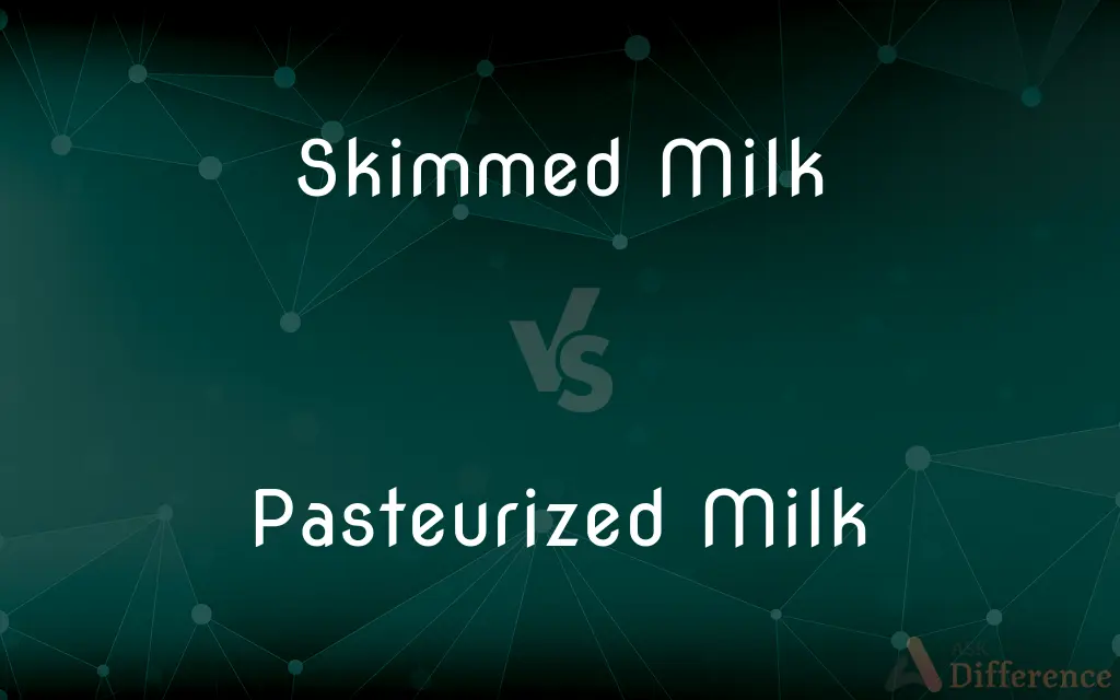 Skimmed Milk vs. Pasteurized Milk — What's the Difference?