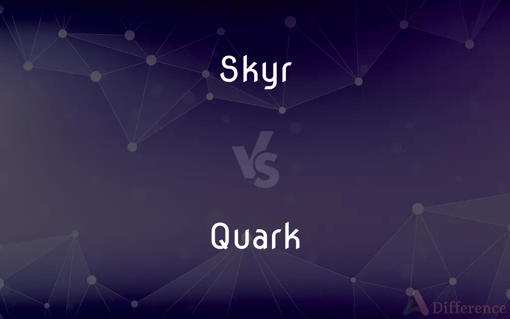 Skyr vs. Quark — What's the Difference?