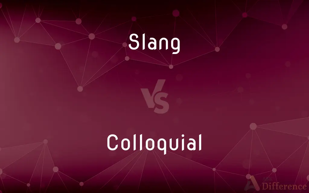 Slang vs. Colloquial — What's the Difference?