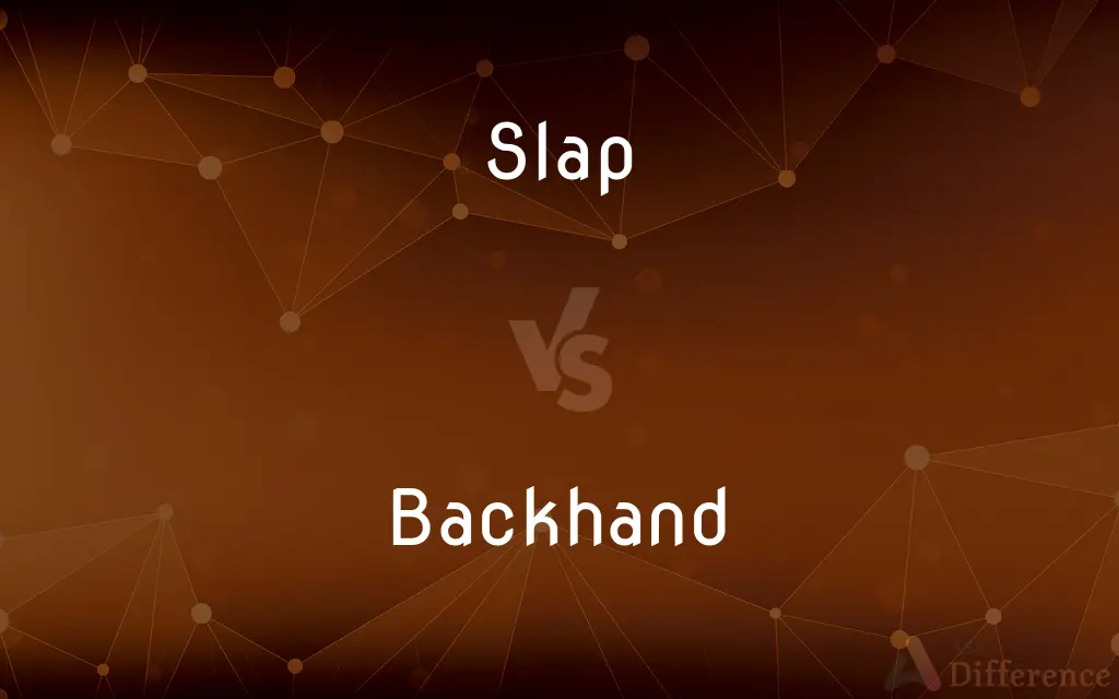Slap vs. Backhand — What's the Difference?