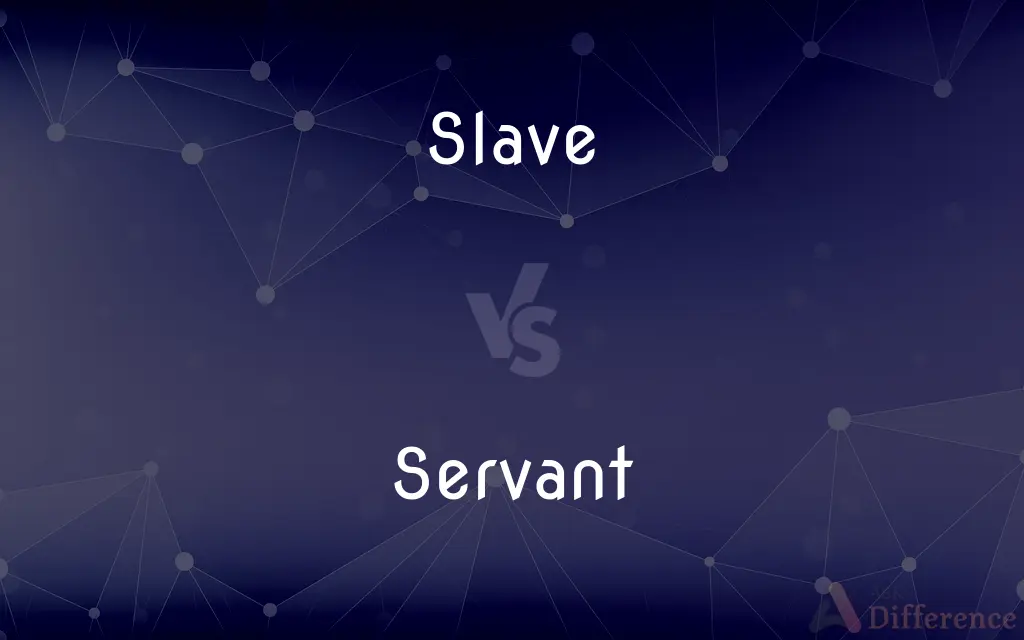 Slave vs. Servant — What's the Difference?