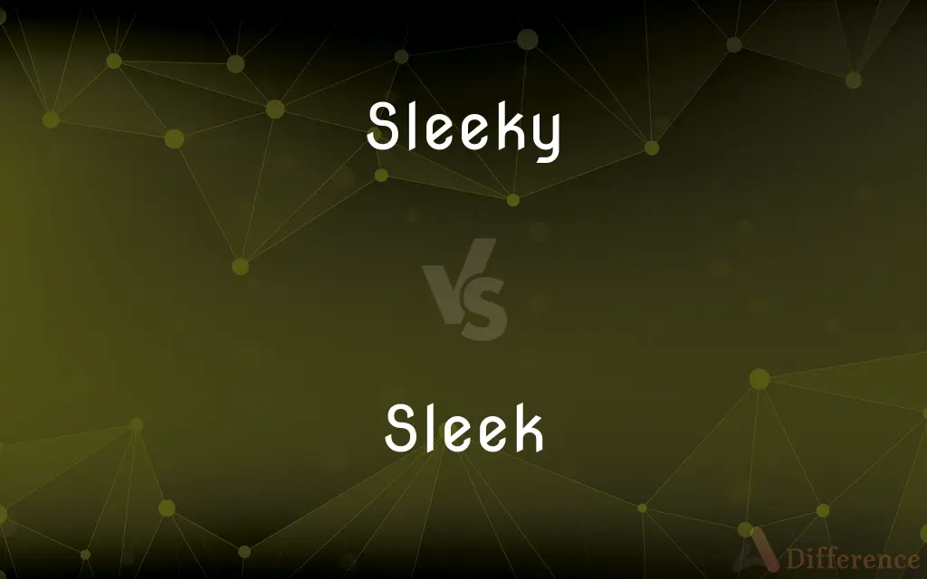 Sleeky vs. Sleek — What's the Difference?