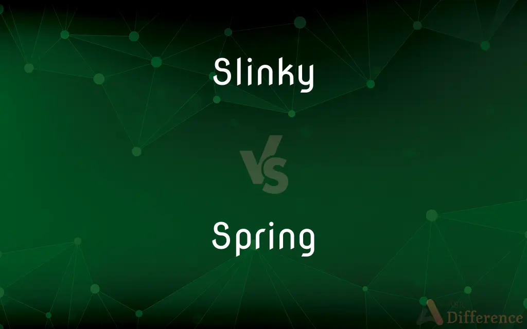 Slinky vs. Spring — What's the Difference?