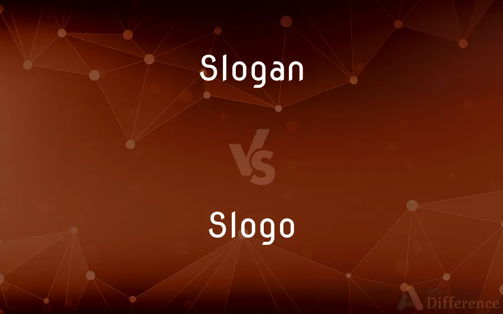 Slogan vs. Slogo — What's the Difference?