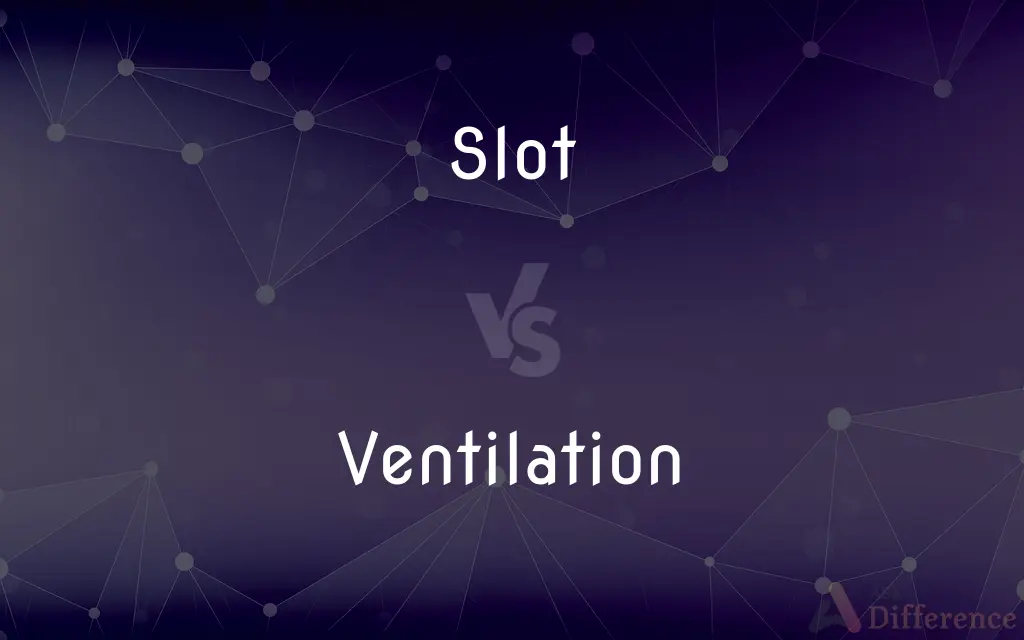 Slot vs. Ventilation — What's the Difference?