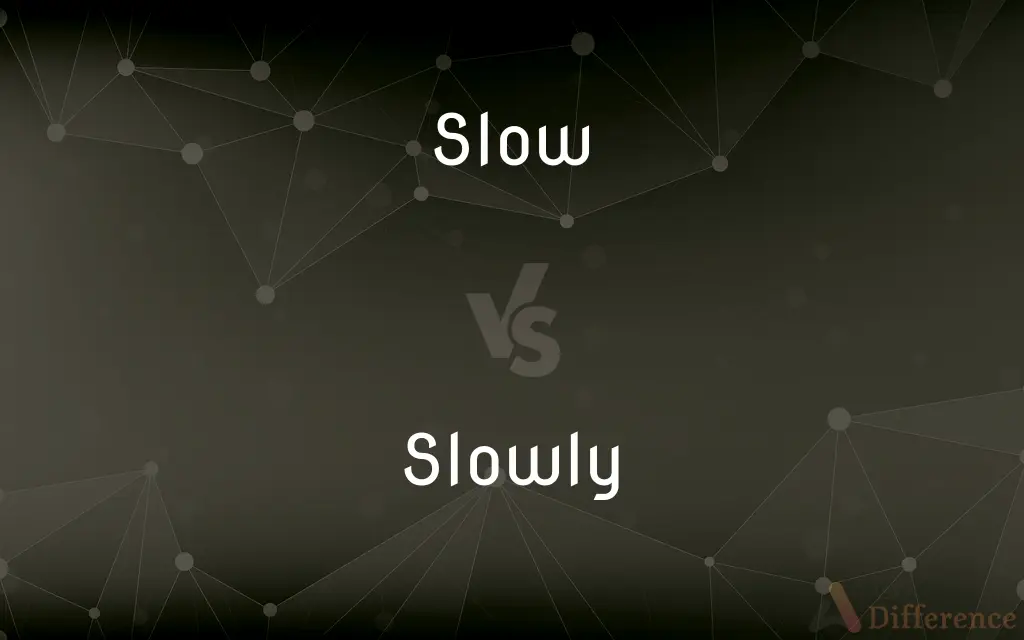 Slow vs. Slowly — What's the Difference?