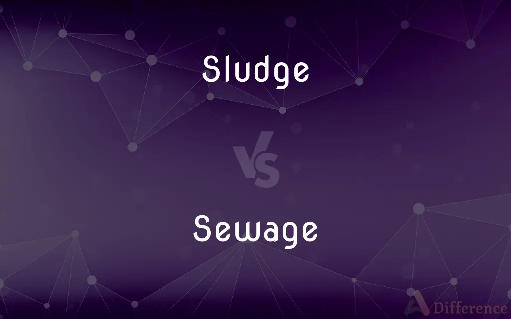 Sludge vs. Sewage — What's the Difference?