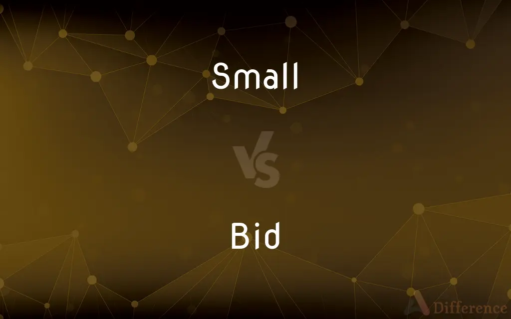 Small vs. Bid — What's the Difference?