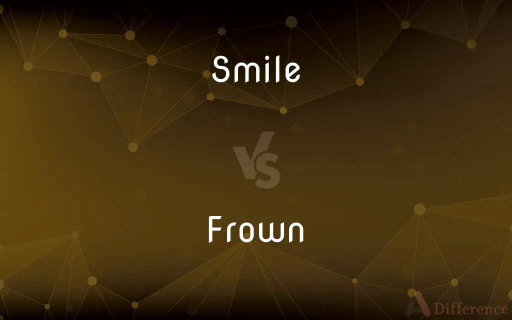 Smile vs. Frown — What's the Difference?