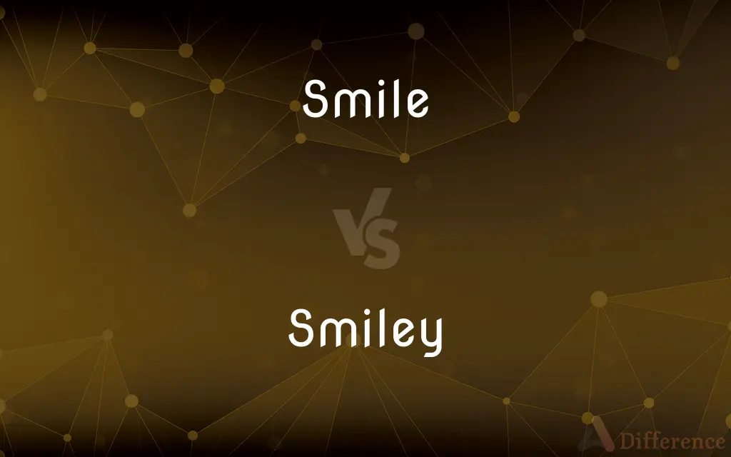 Smile vs. Smiley — What's the Difference?
