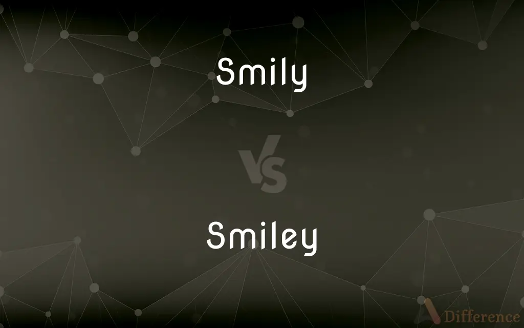 Smily vs. Smiley — Which is Correct Spelling?