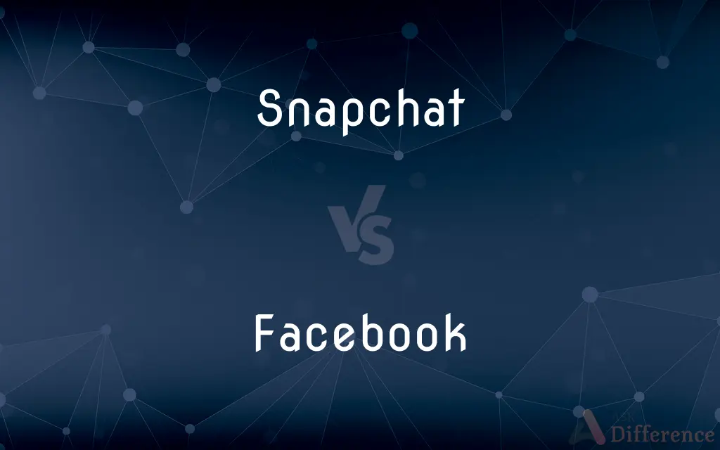 Snapchat vs. Facebook — What's the Difference?