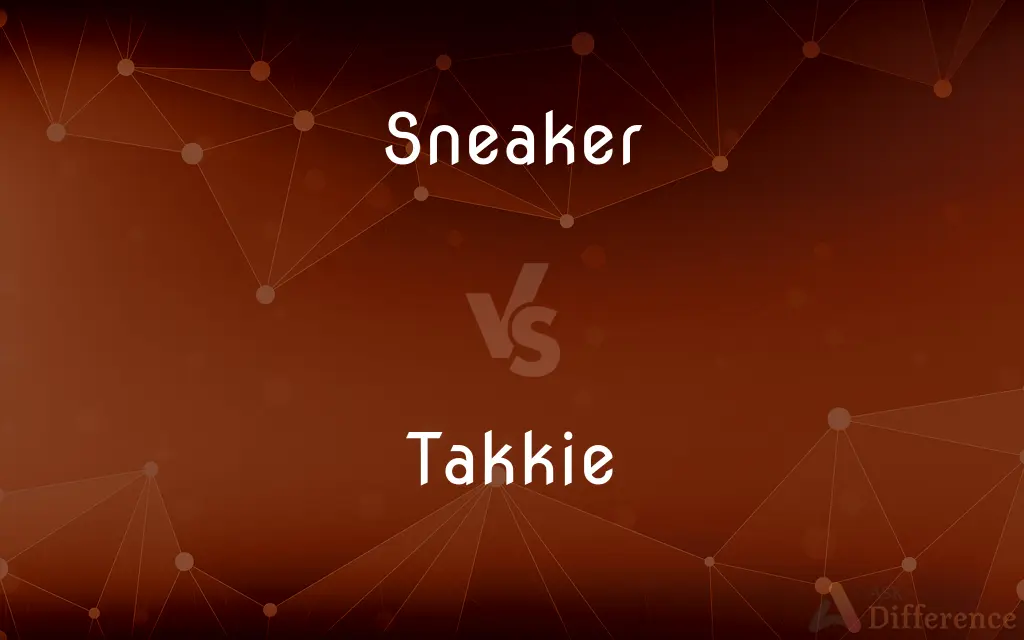 Sneaker vs. Takkie — What's the Difference?