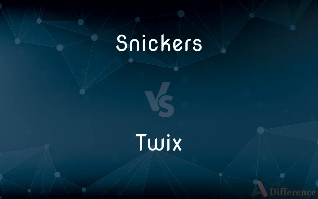 Snickers vs. Twix — What's the Difference?