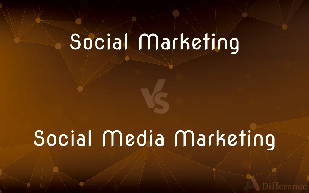 Social Marketing vs. Social Media Marketing — What's the Difference?
