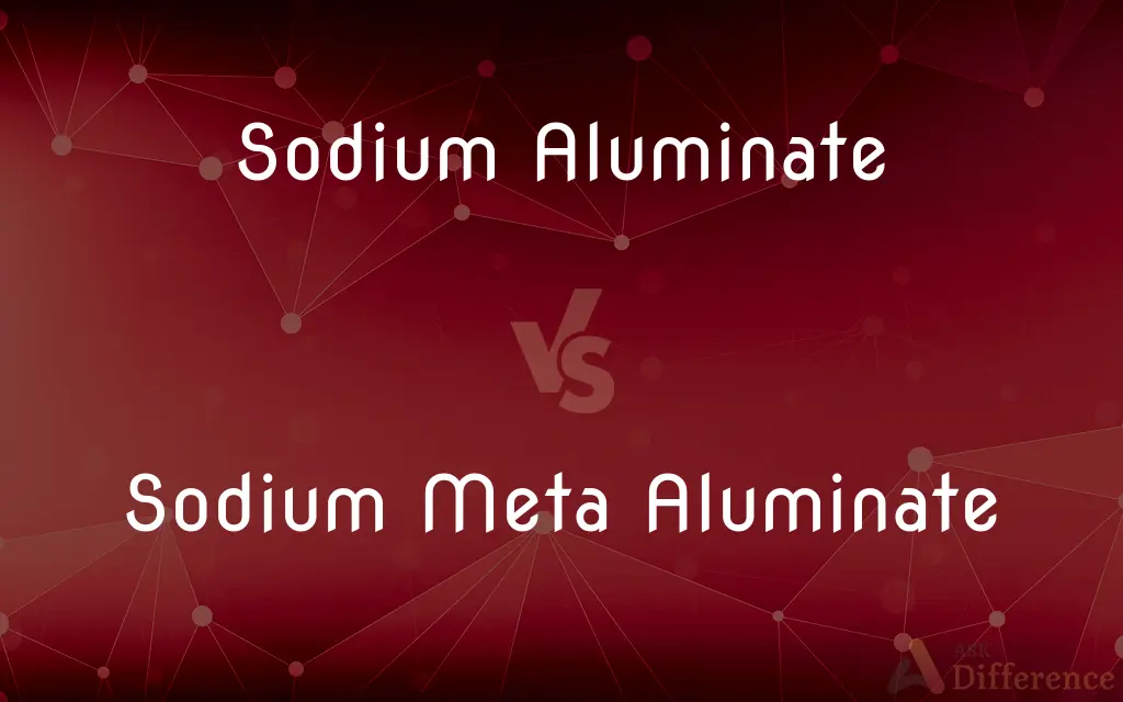 Sodium Aluminate vs. Sodium Meta Aluminate — What's the Difference?
