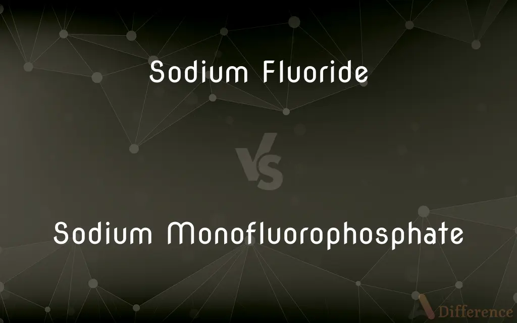 Sodium Fluoride vs. Sodium Monofluorophosphate — What's the Difference?