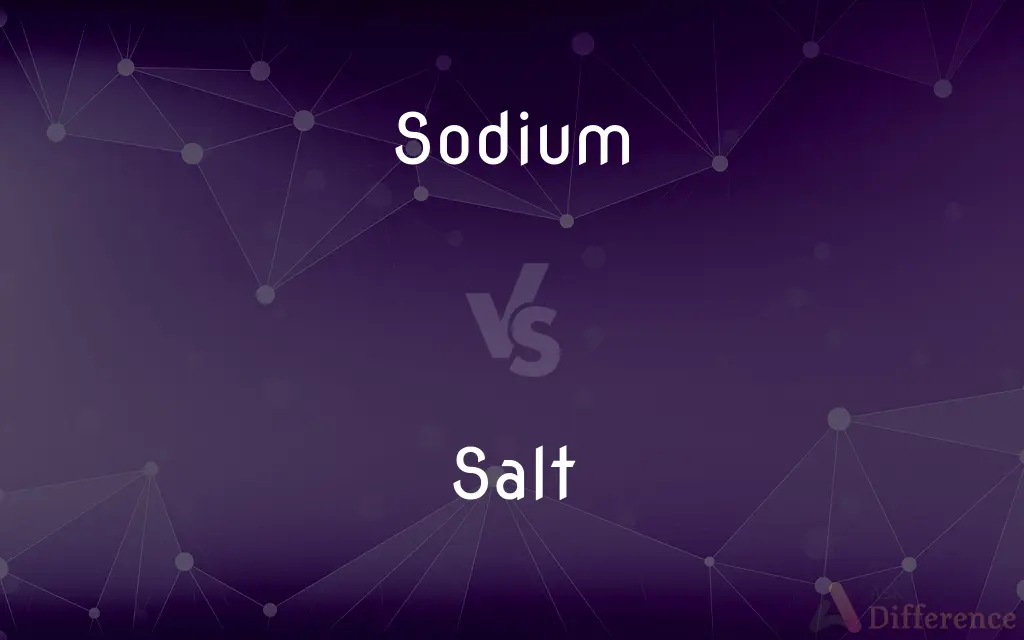 Sodium vs. Salt — What's the Difference?