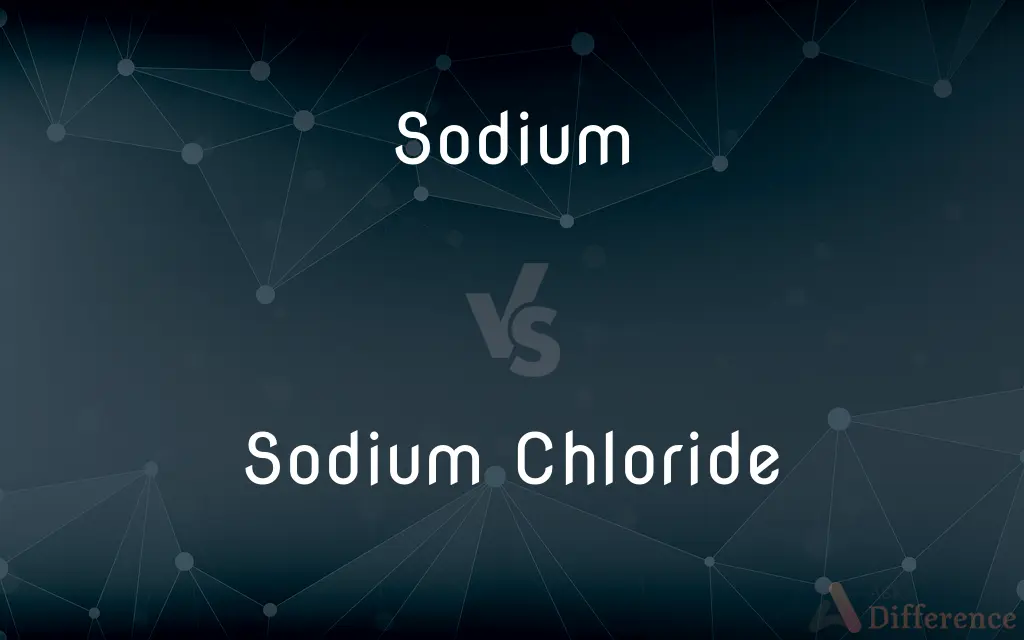 Sodium vs. Sodium Chloride — What's the Difference?