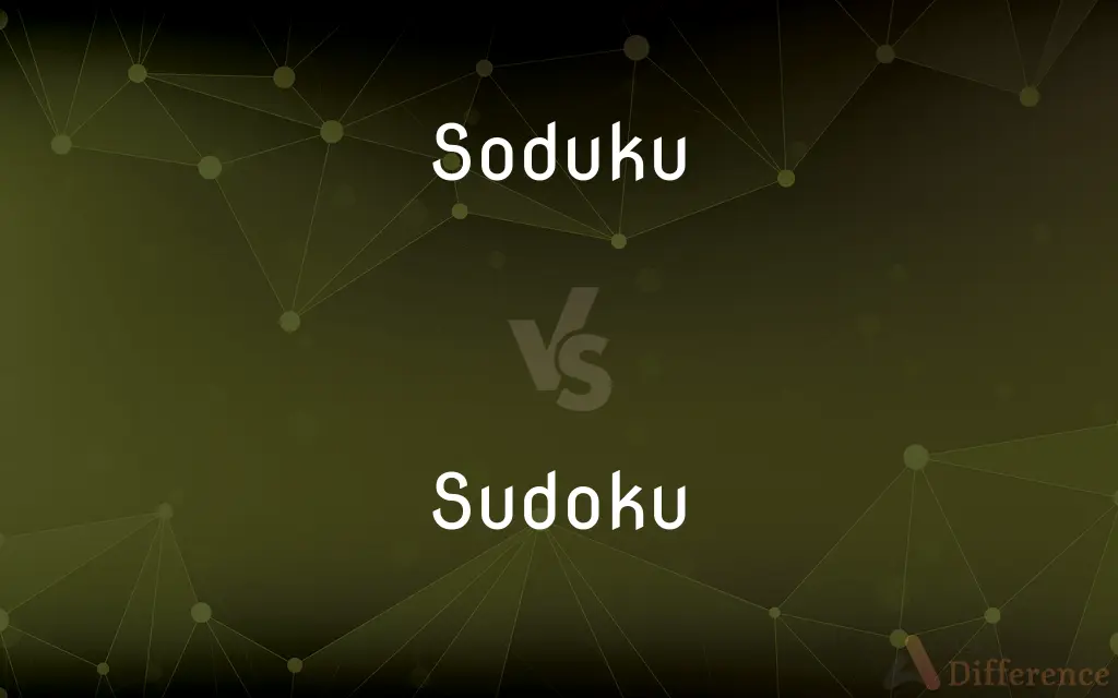 Soduku vs. Sudoku — Which is Correct Spelling?