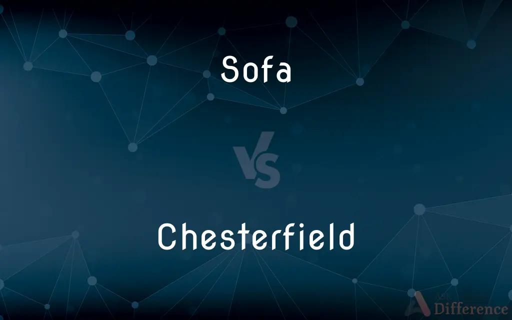 Sofa vs. Chesterfield — What's the Difference?