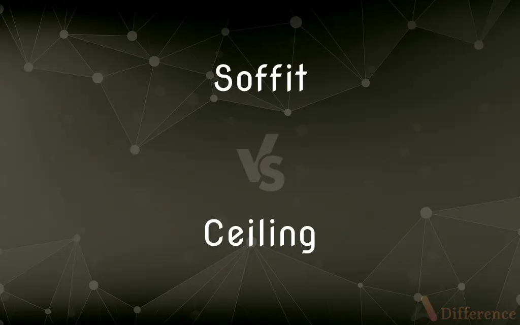 Soffit vs. Ceiling — What's the Difference?