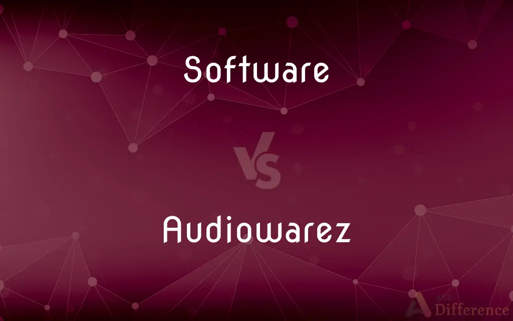 Software vs. Audiowarez — What's the Difference?