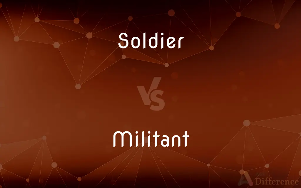 Soldier vs. Militant — What's the Difference?