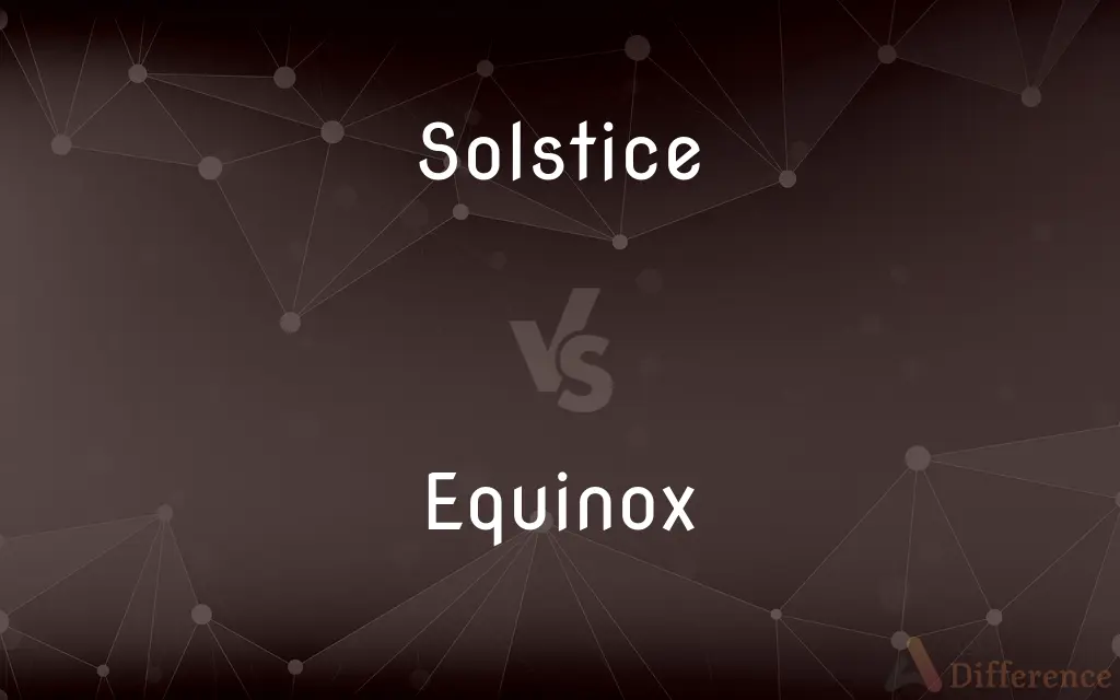 Solstice vs. Equinox — What's the Difference?